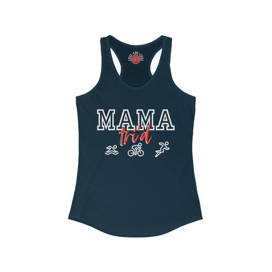 Mama Tri'd Racerback Tank