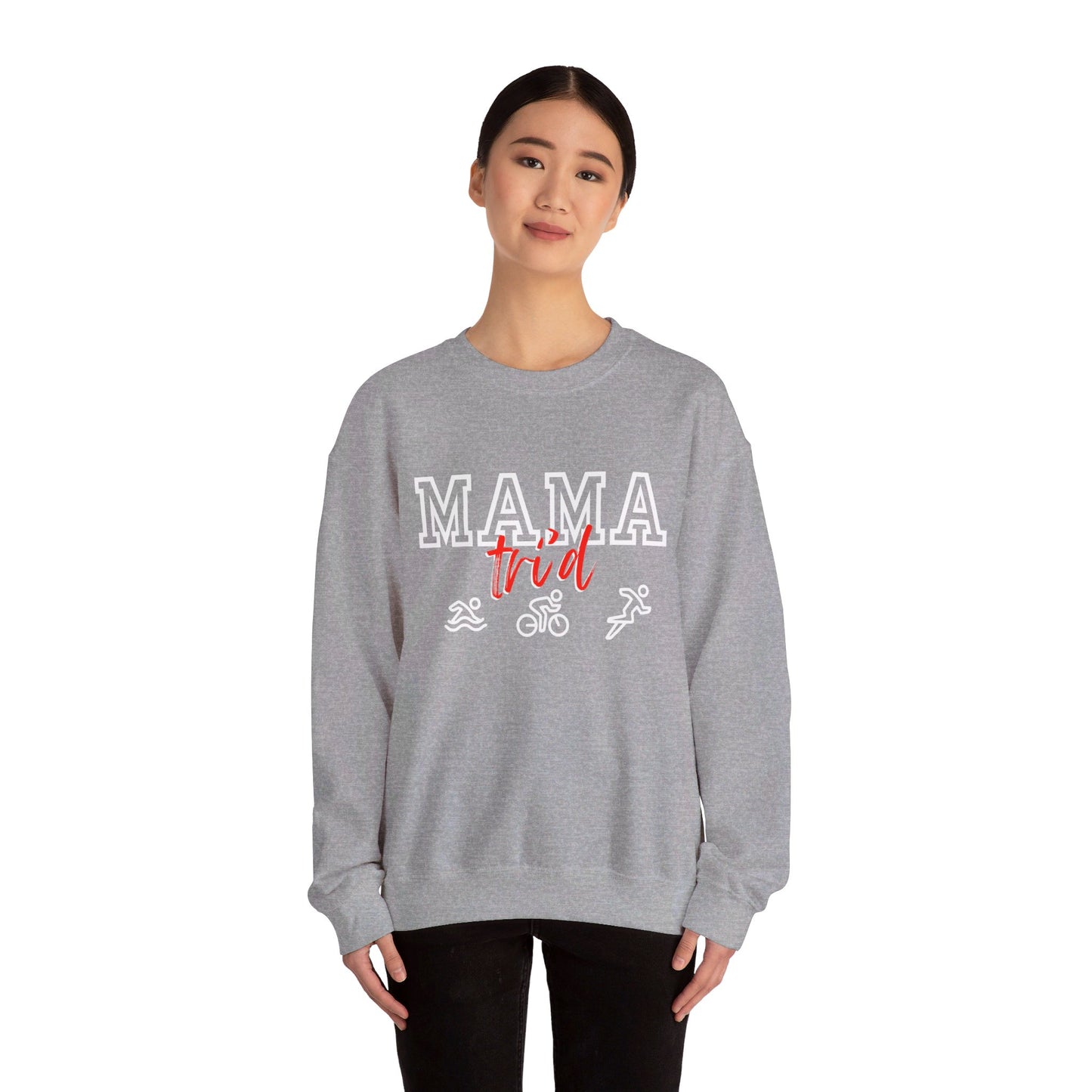 Mama Tri'd Crewneck Sweatshirt