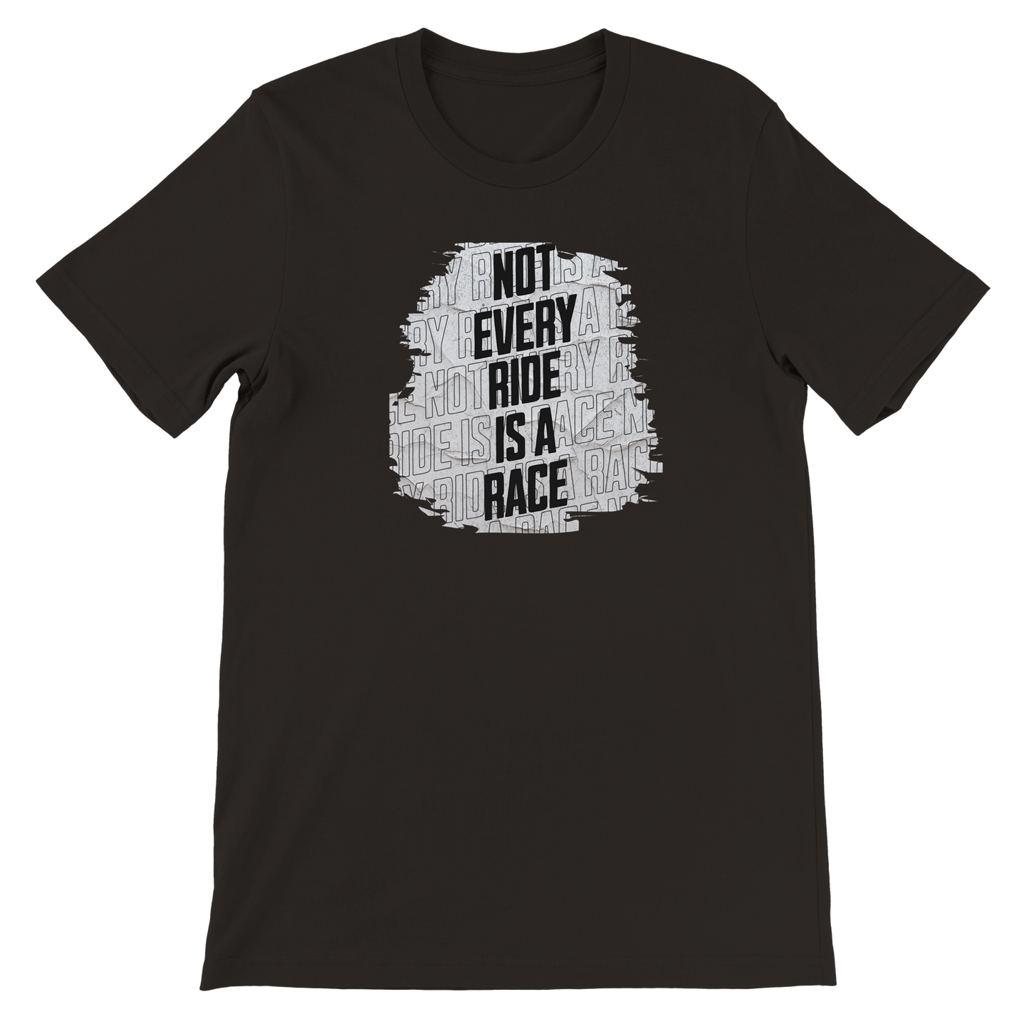 Not a Race! Premium Unisex Crewneck T-shirt