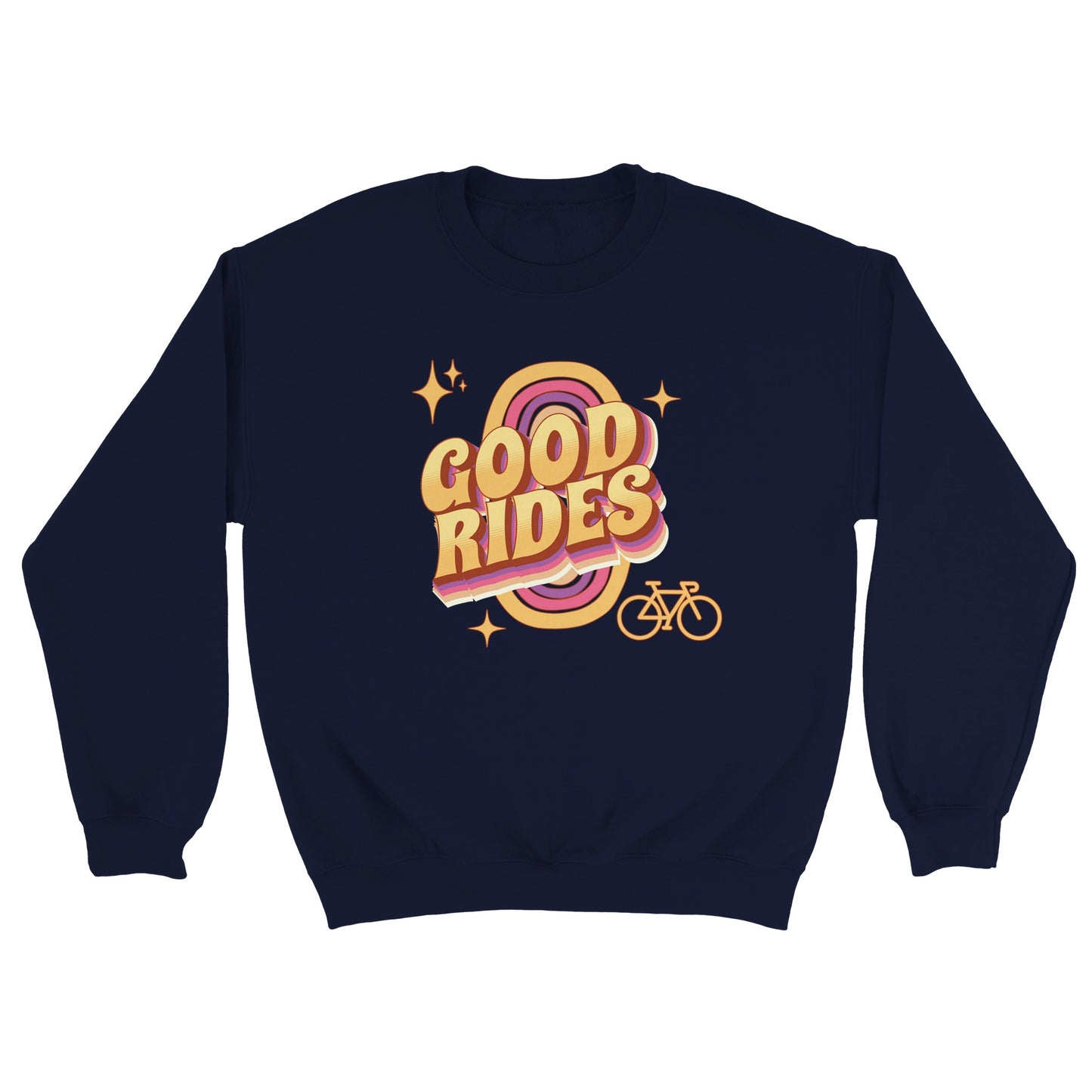 Good Rides Classic Unisex Crewneck Sweatshirt