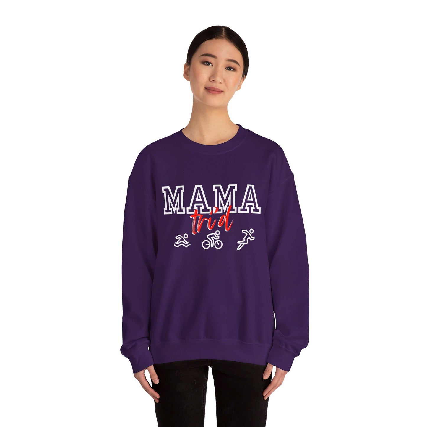 Mama Tri'd Crewneck Sweatshirt