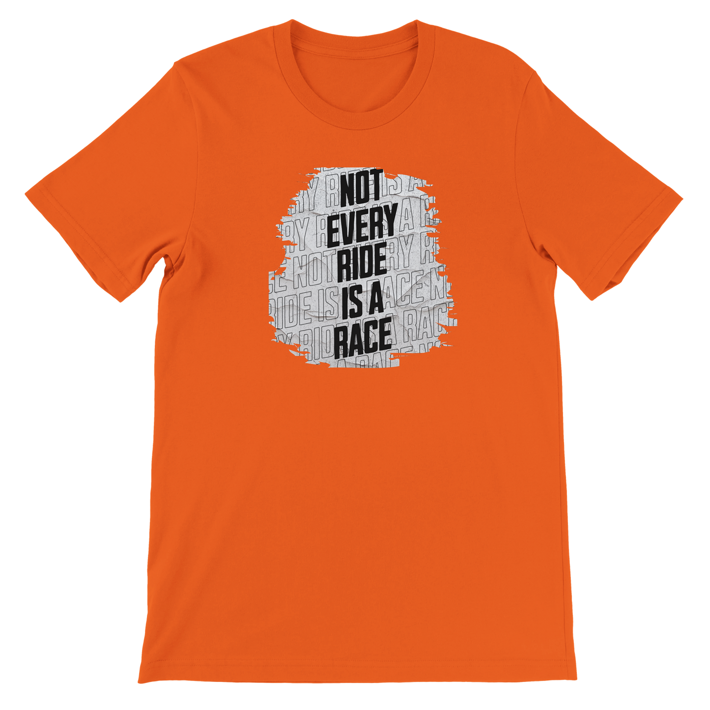 Not a Race! Premium Unisex Crewneck T-shirt