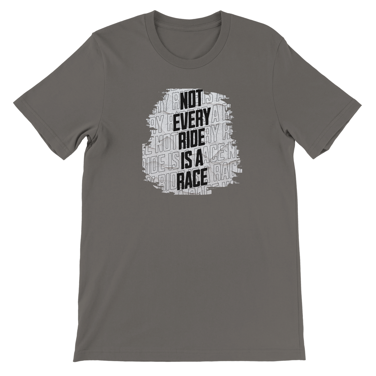 Not a Race! Premium Unisex Crewneck T-shirt